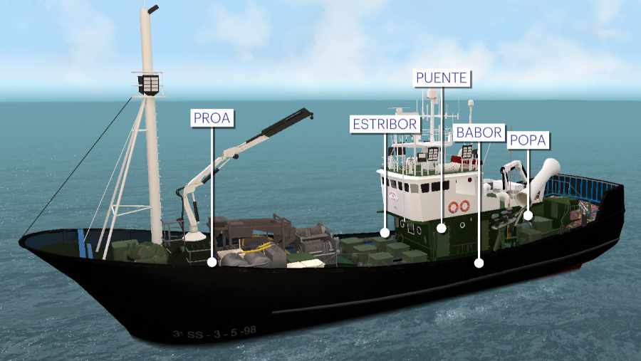 Reconstruction of a Basque fishing boat